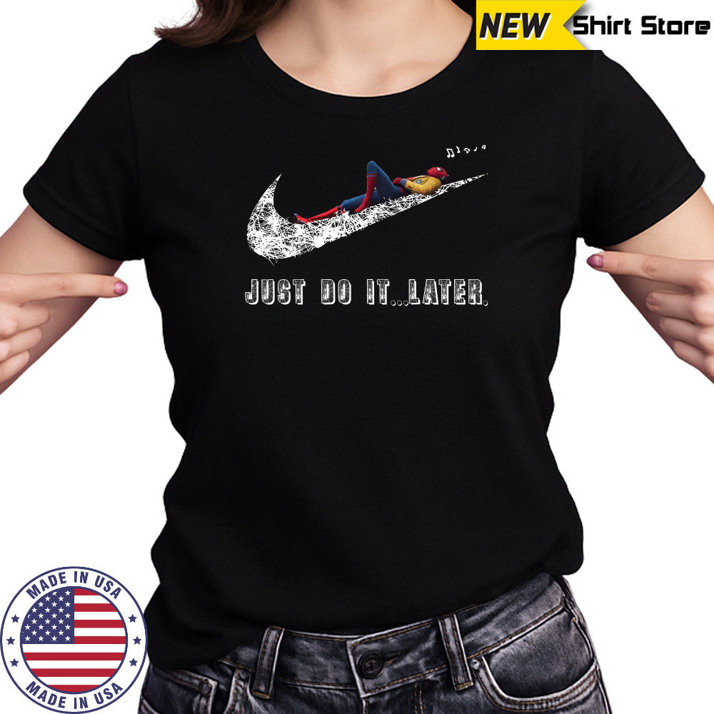 Spider Man Nike just do it later shirt Women's T-shirt