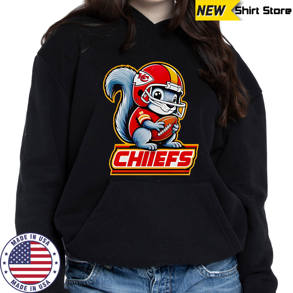 Squirrel Kansas City Chiefs shirt Hoodie