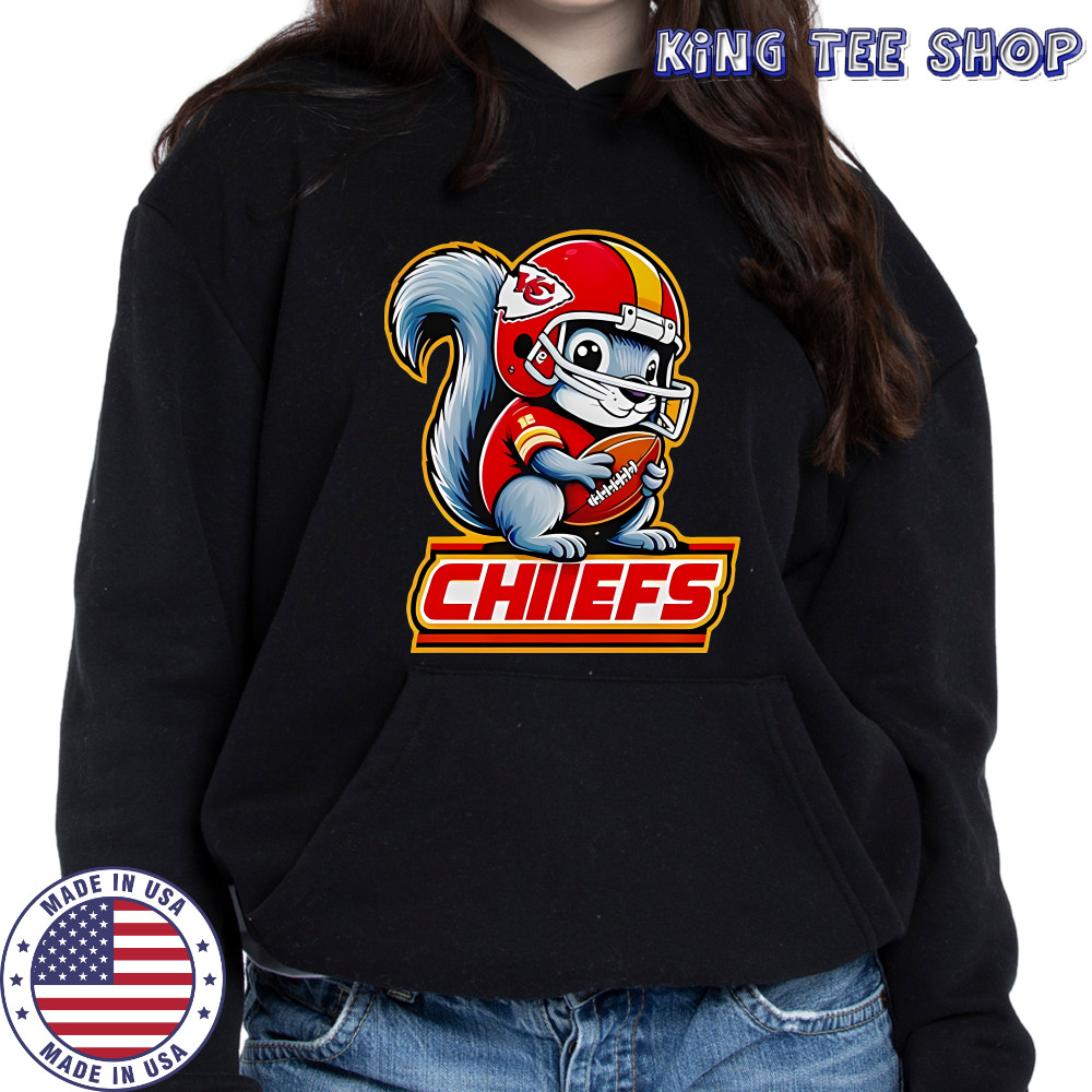 Squirrel Kansas City Chiefs shirt Hoodie