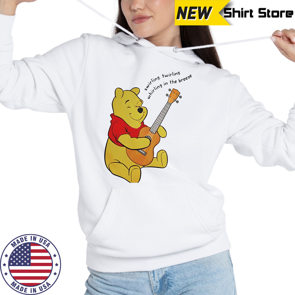 Winnie The Pooh Playing Guitar shirt Hoodie
