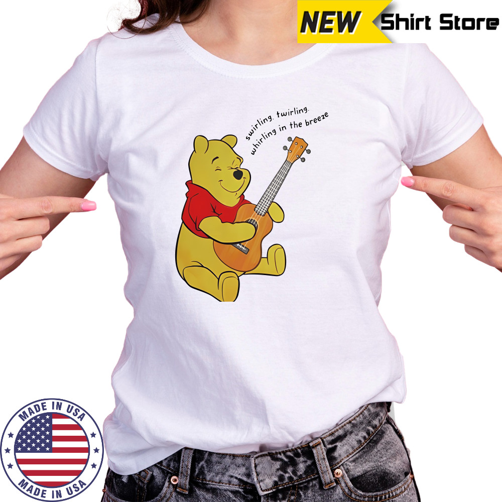 Winnie The Pooh Playing Guitar shirt Women's T-shirt