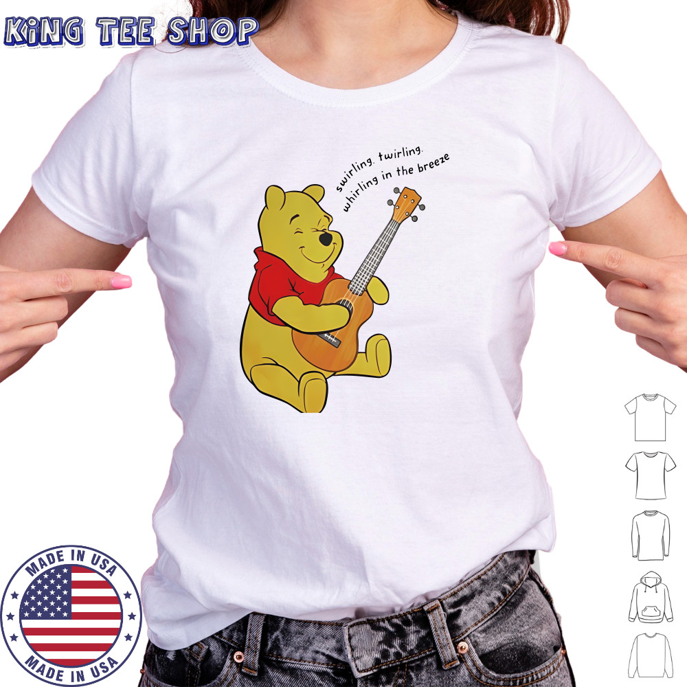 Winnie The Pooh Playing Guitar shirt Women's T-shirt