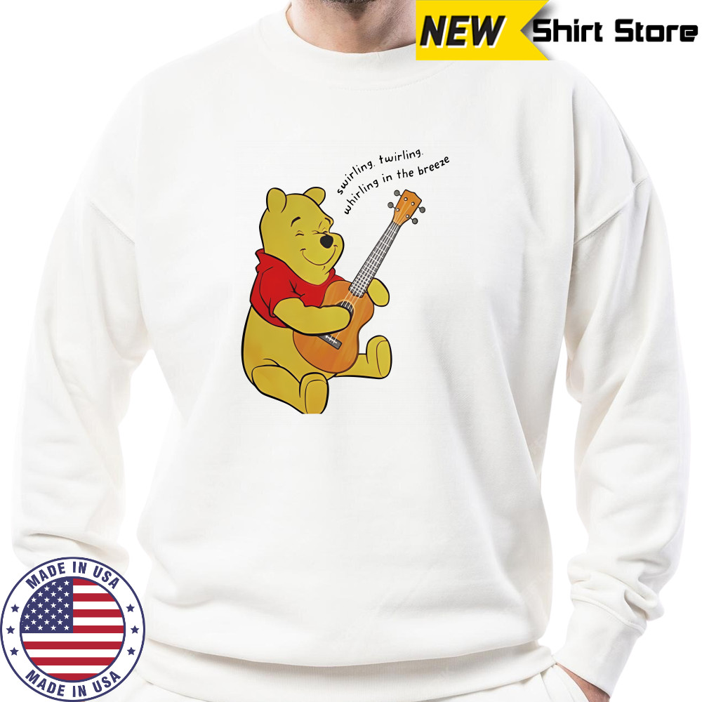 Winnie The Pooh Playing Guitar shirt Sweatshirt