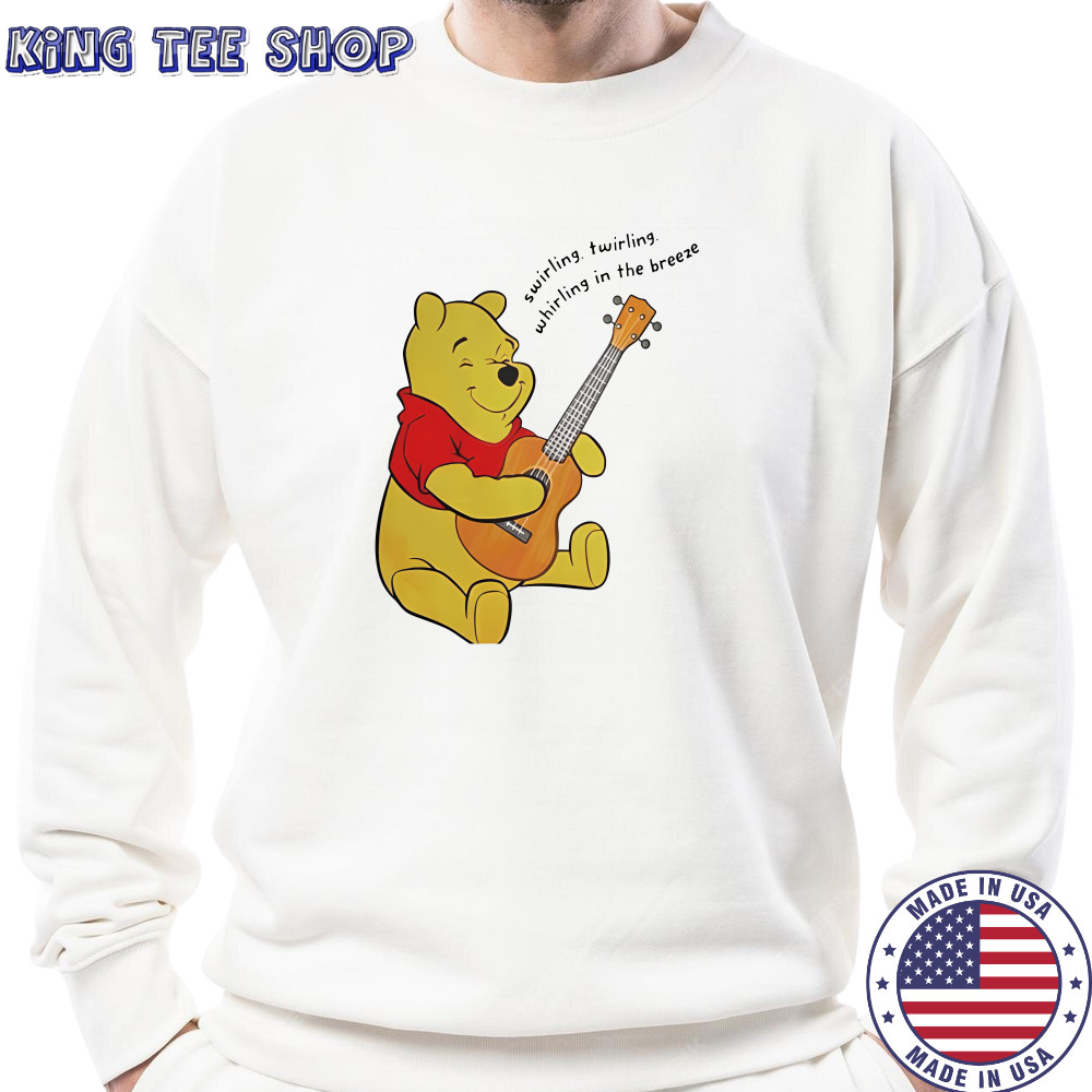 Winnie The Pooh Playing Guitar shirt Sweatshirt