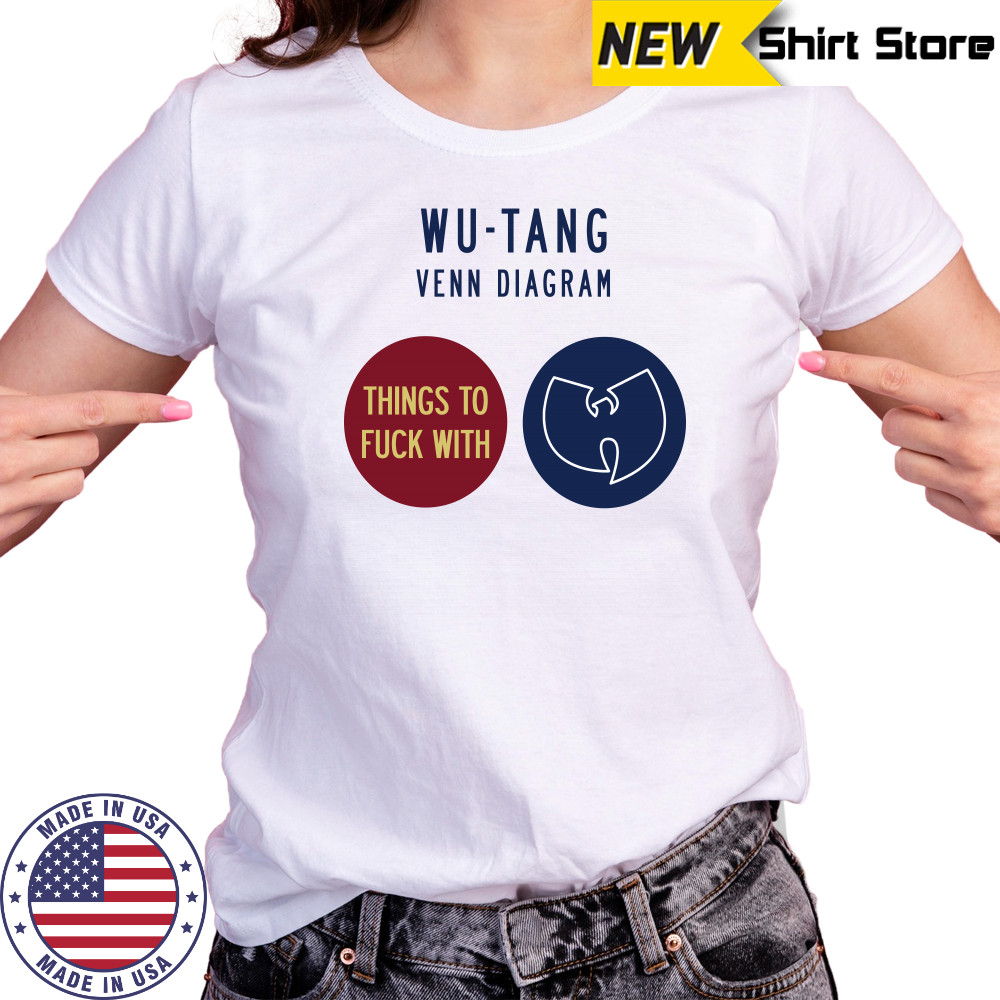 Wu tang Venn Diagram Things To Fuck With T Shirt Women's T-shirt