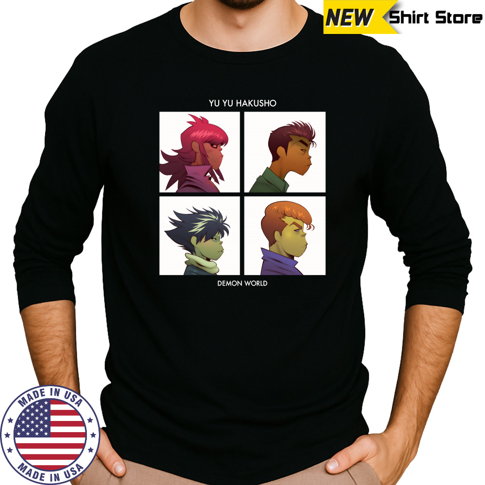 Yu Yu Hakusho Demon World Shirt Long Sleeved
