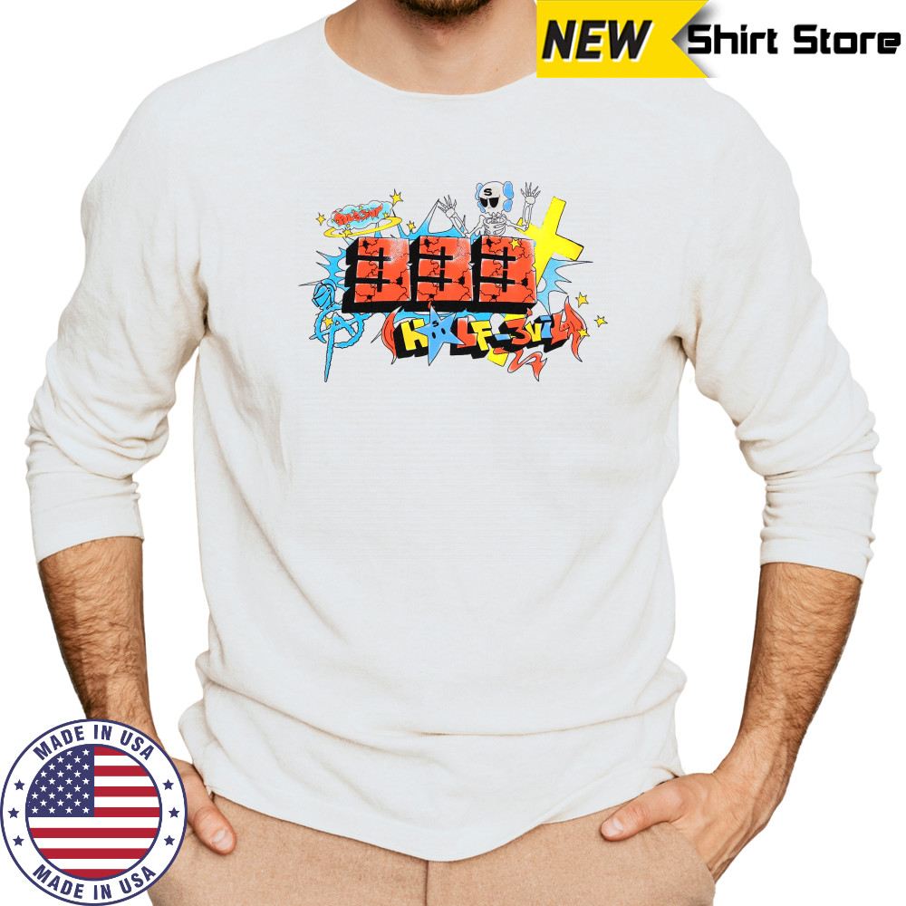 333 Half Evil Absentsukamii333 T-Shirt Long Sleeved