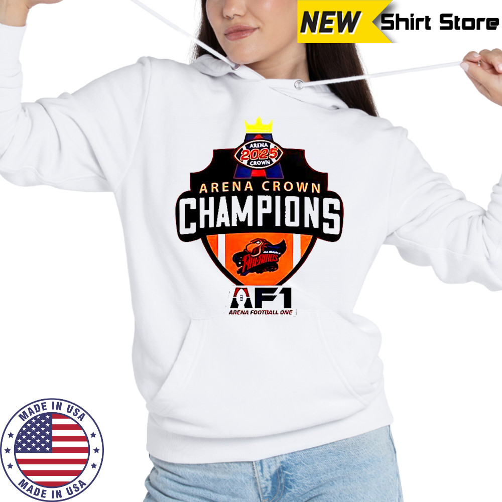 Albany Empire 2025 Arenabowl Champions F1 T-Shirt Hoodie