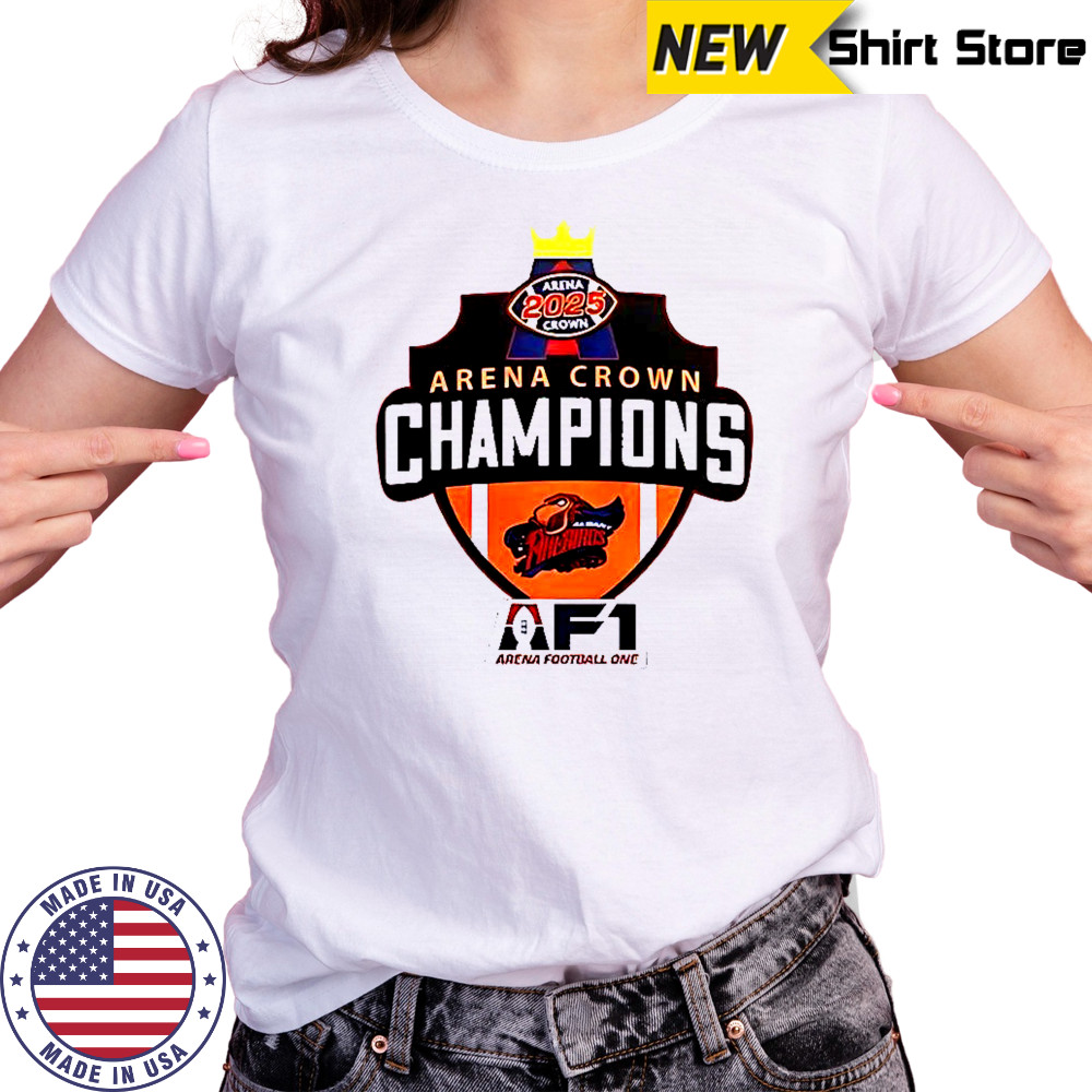 Albany Empire 2025 Arenabowl Champions F1 T-Shirt Women's T-shirt