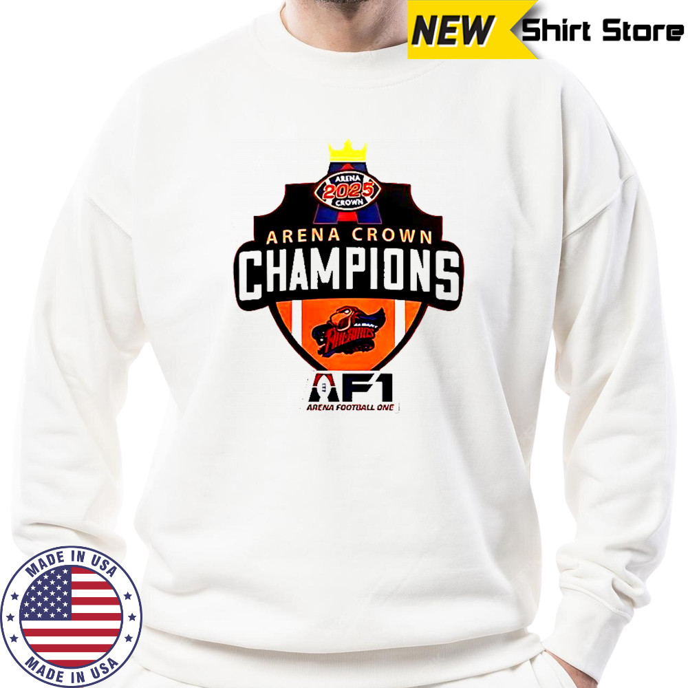 Albany Empire 2025 Arenabowl Champions F1 T-Shirt Sweatshirt
