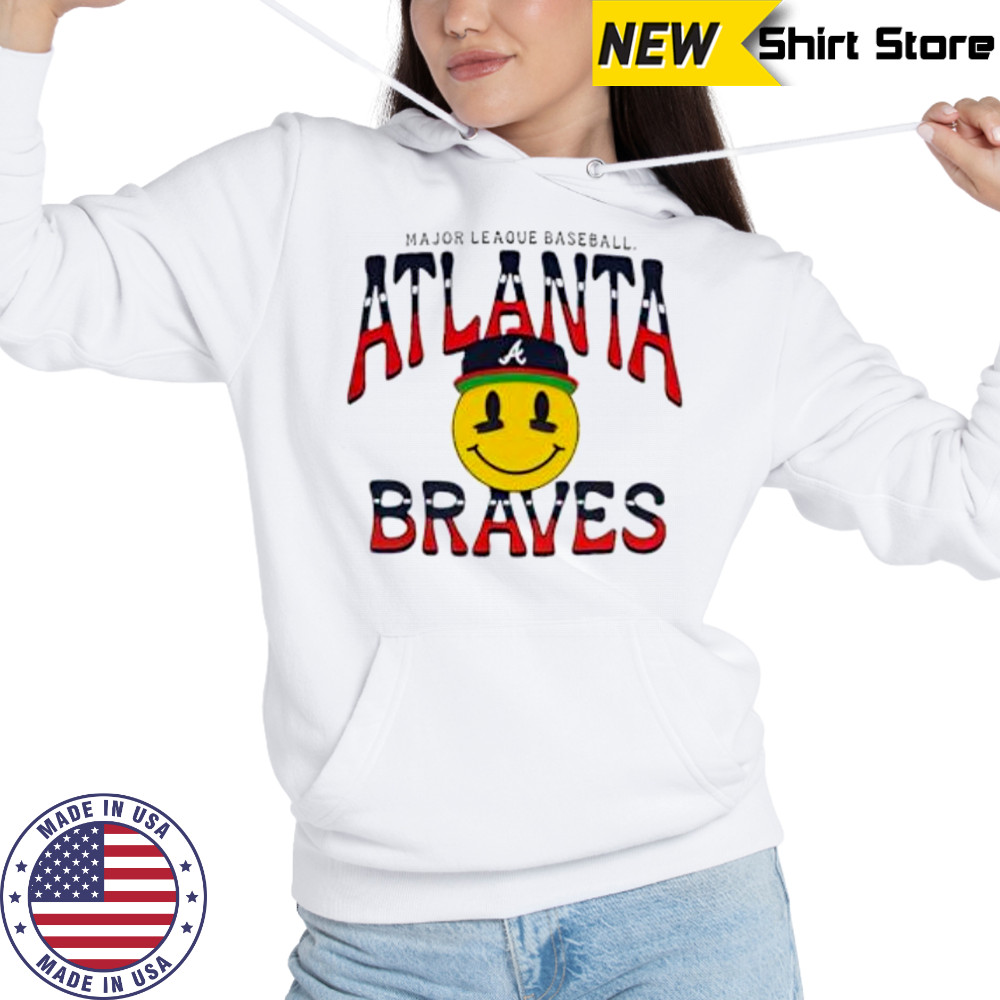 Atlanta Braves smle art shirt Hoodie