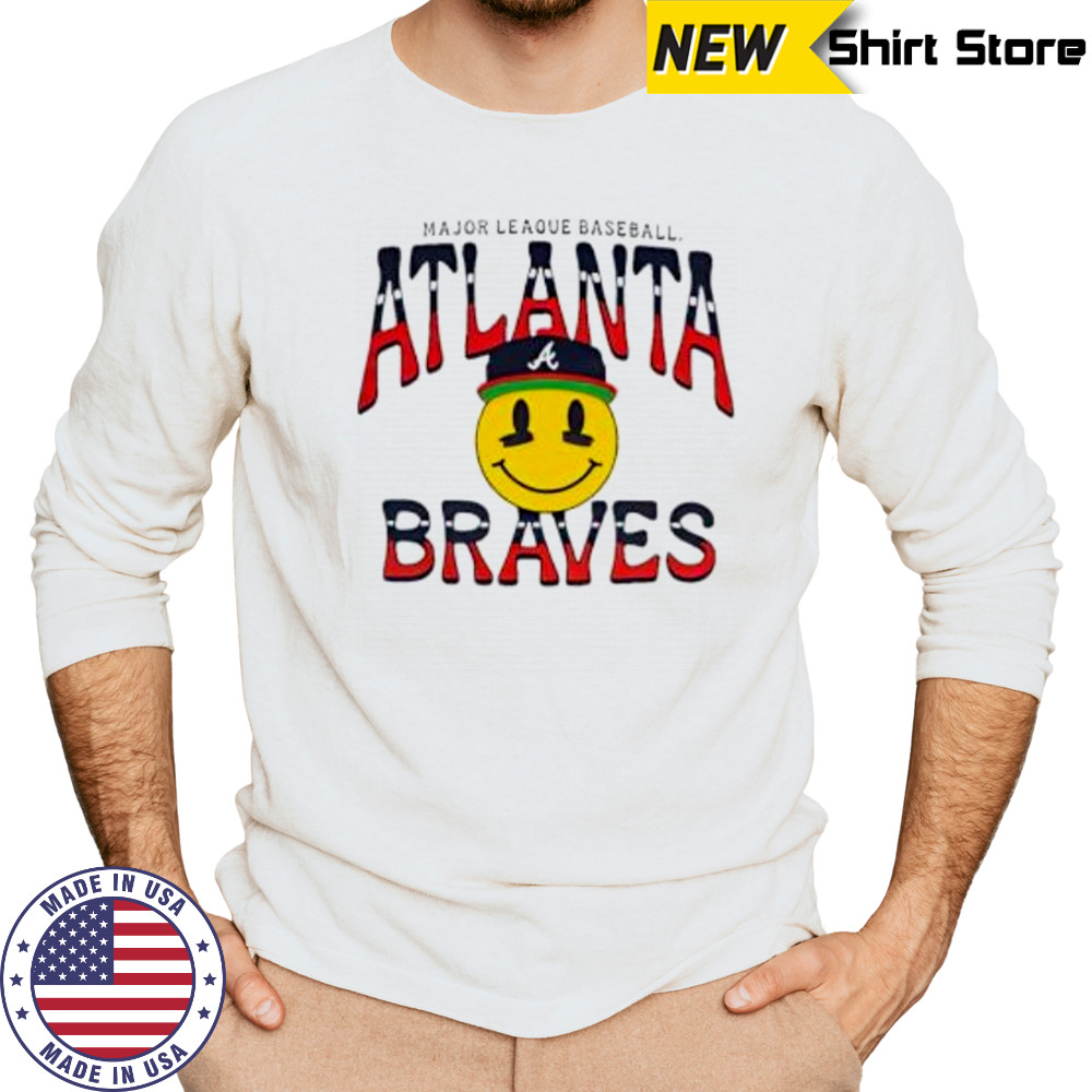 Atlanta Braves smle art shirt Long Sleeved
