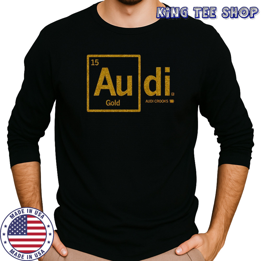 Audi Crooks Gold Shirt Long Sleeved
