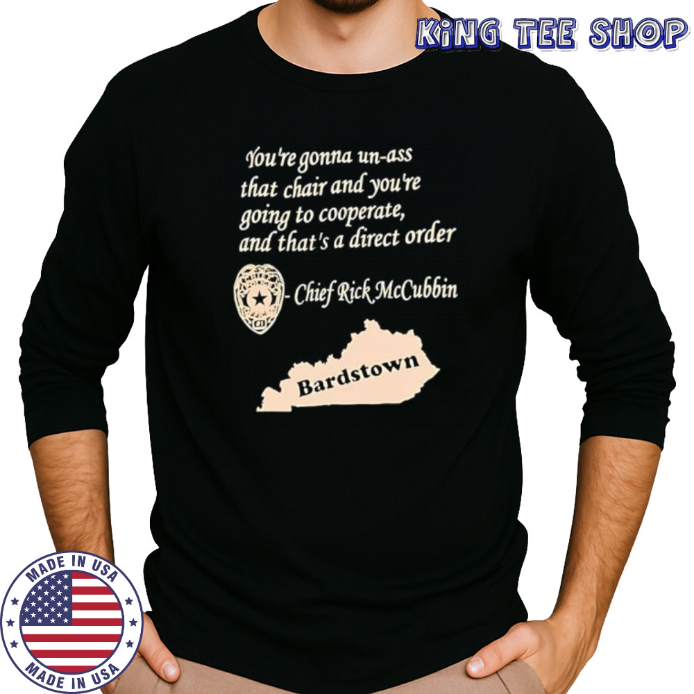Bardstown chief rick mccubbin shirt Long Sleeved