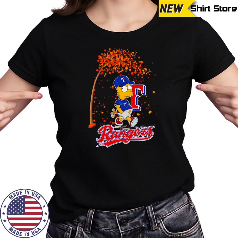 Bart Texas Rangers Autumn shirt Women's T-shirt