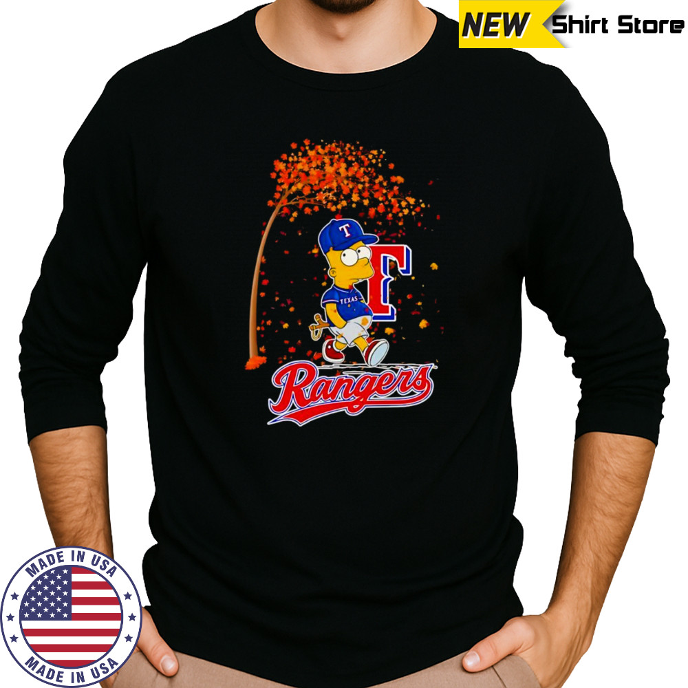 Bart Texas Rangers Autumn shirt Long Sleeved