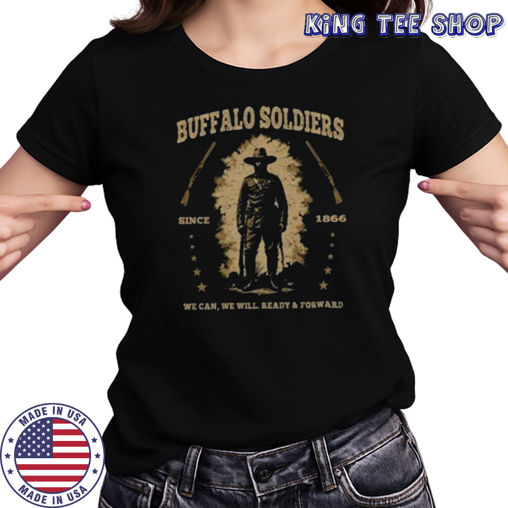 Buffalo Soldiers, African American Buffalo Black Culture USA Long Sleeve Shirt Women's T-shirt