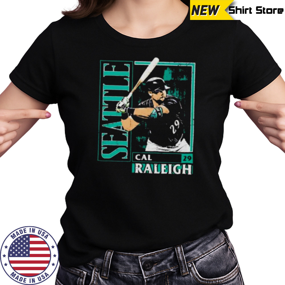 Cal Raleigh card style Seattle Mariners Shirt Women's T-shirt