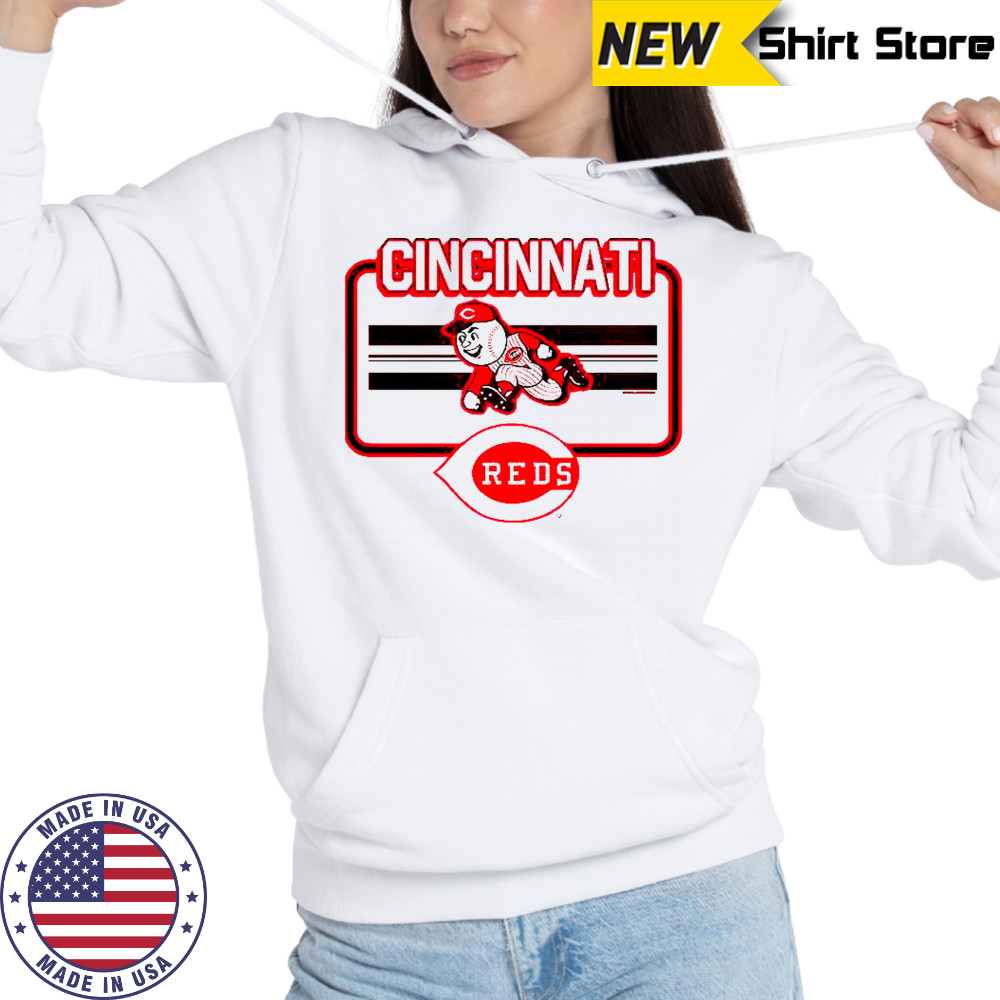 Cincinnati Reds Fanfare T-Shirt Hoodie