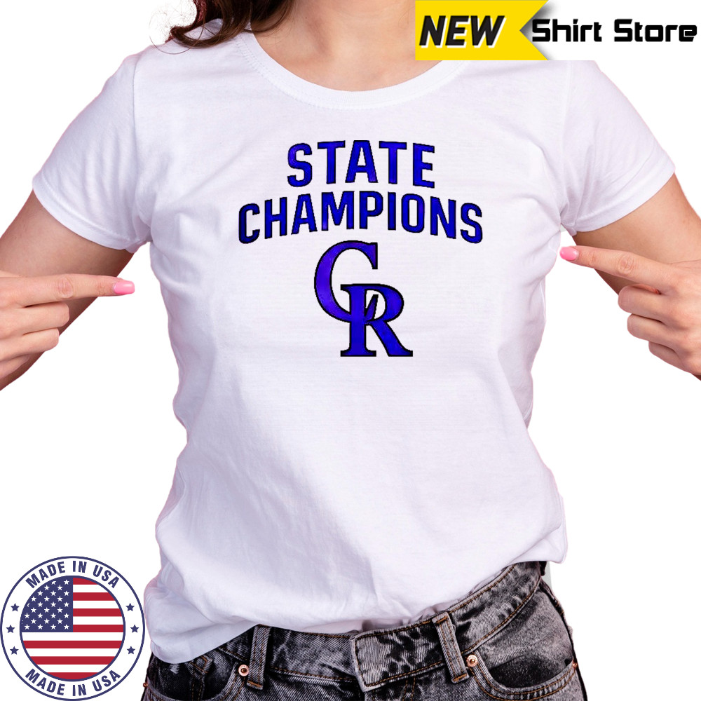 Colorado Rockies State Champions T-Shirt Women's T-shirt