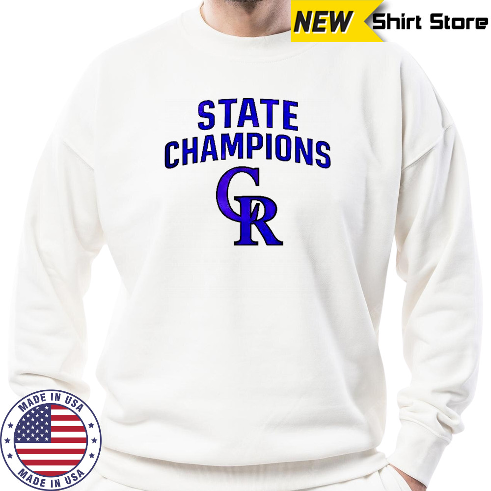 Colorado Rockies State Champions T-Shirt Sweatshirt