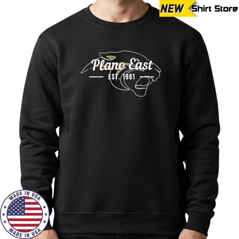 Crown Trio Plano East Panthers Est 1981 shirt Sweatshirt