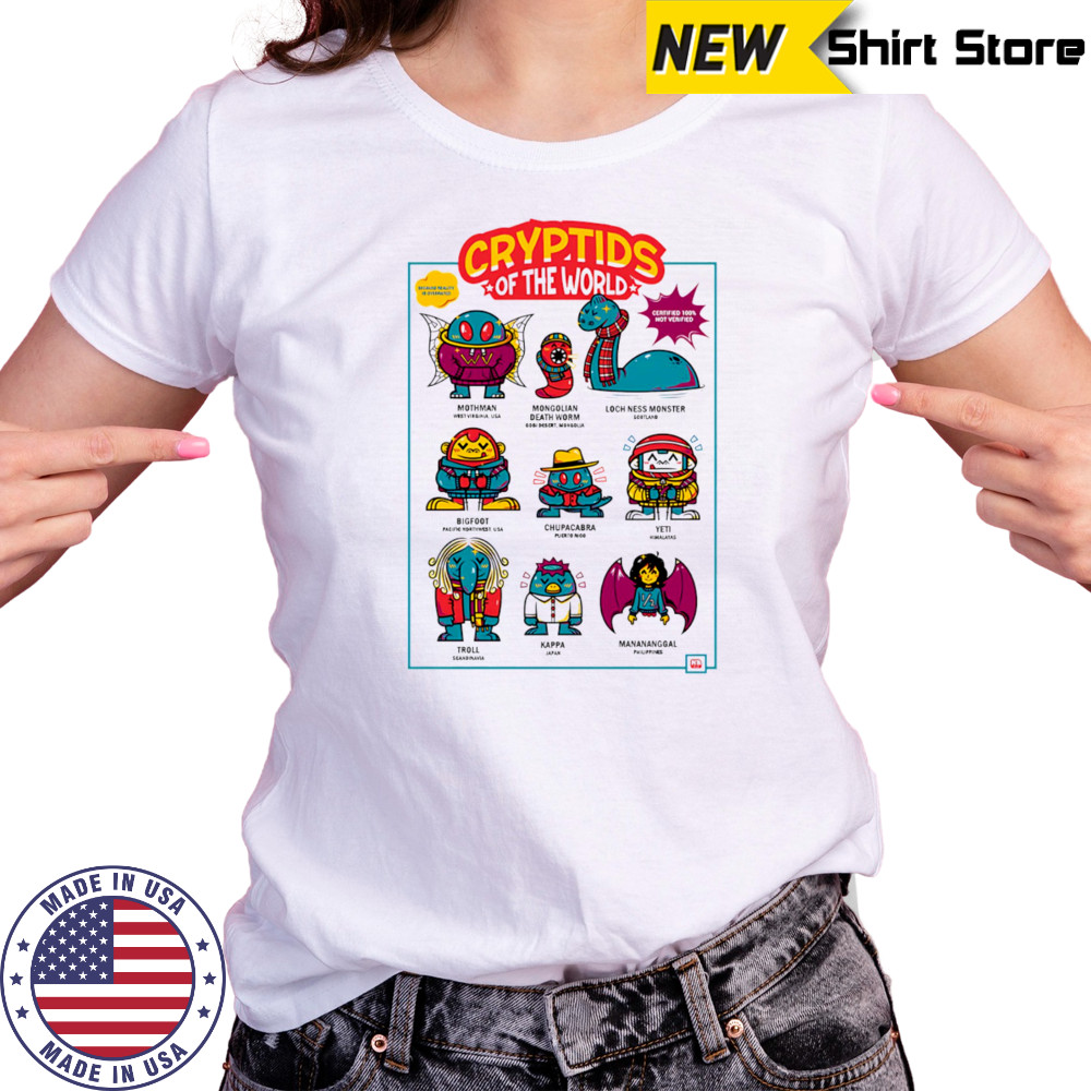 Cryptids of the world shirt Women's T-shirt