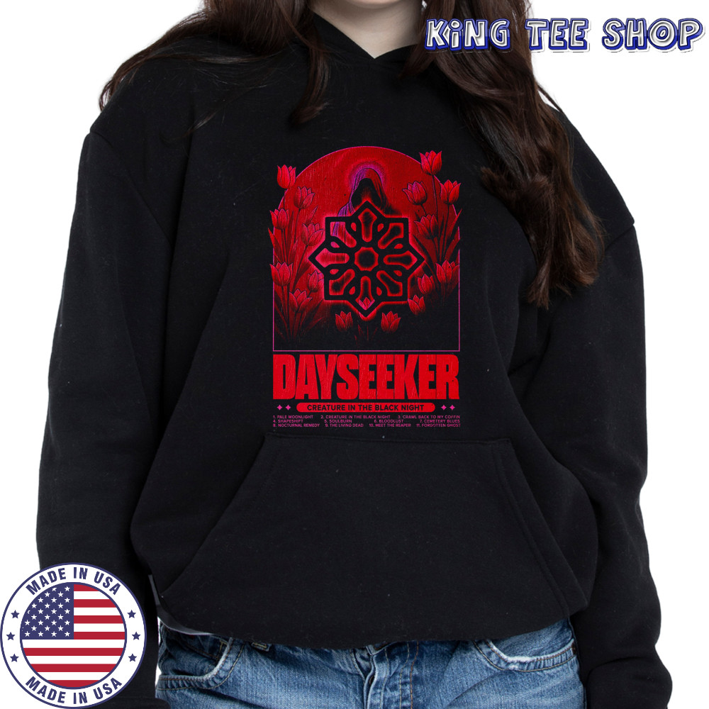 Dayseeker Creature Tracklist T-Shirt Hoodie