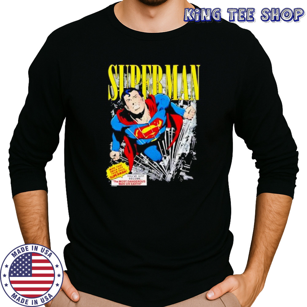 DC superman 2025 near me shirt Long Sleeved