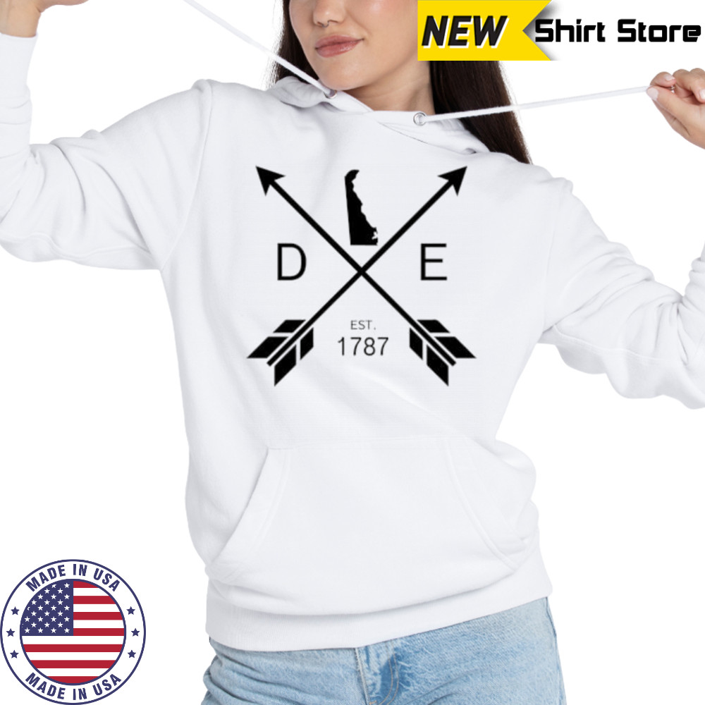 Delaware Arrow shirt Hoodie
