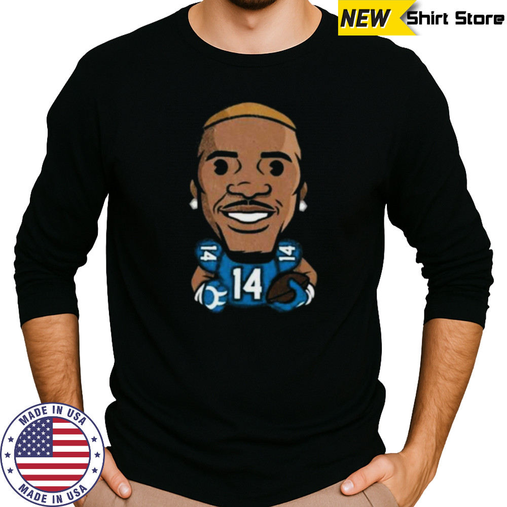 Detroit Lions Amon Ra St. Brown Emoji Vintage Oversized Shirt Long Sleeved