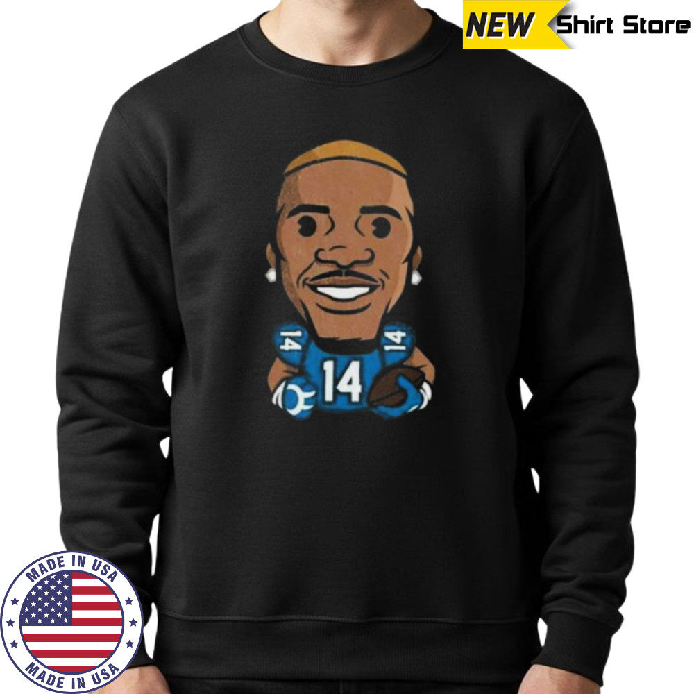 Detroit Lions Amon Ra St. Brown Emoji Vintage Oversized Shirt Sweatshirt