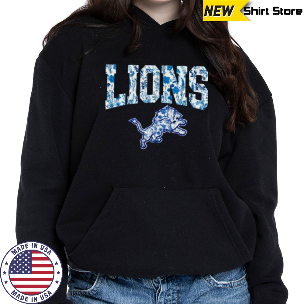 Detroit Lions Toile de Jouy Shirt Hoodie