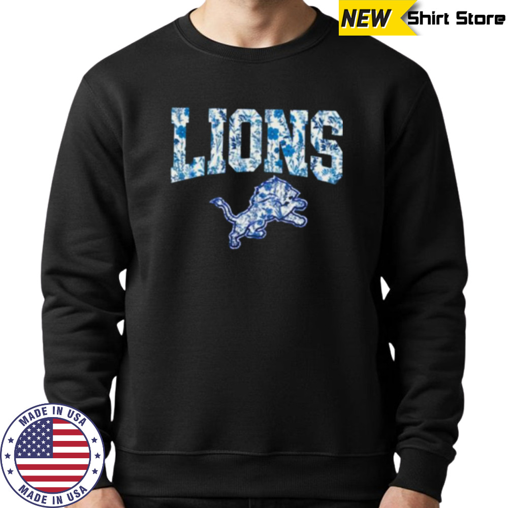 Detroit Lions Toile de Jouy Shirt Sweatshirt