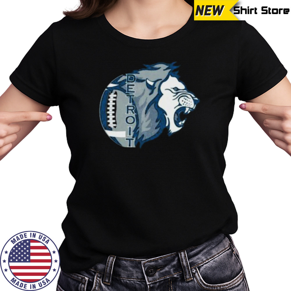Detroit Lions Washed Oversized Vintage Men’s Shirt Women's T-shirt