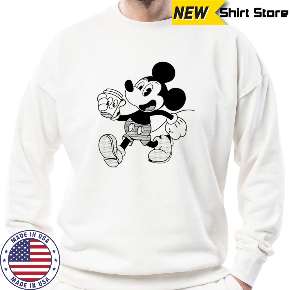 Disney Mickey Mouse and Coffee shirt Sweatshirt