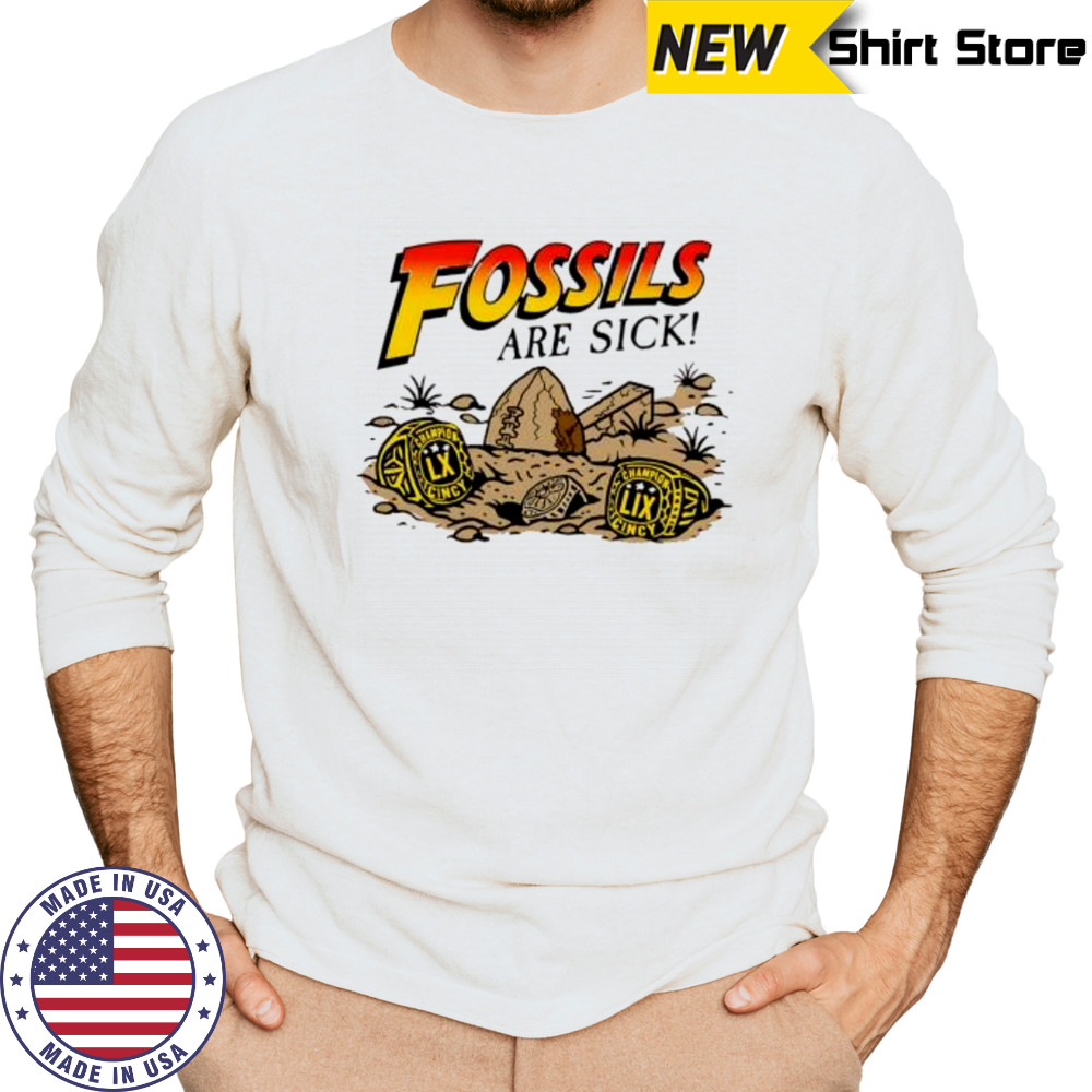 Fossils Are Sick Rings shirt Long Sleeved