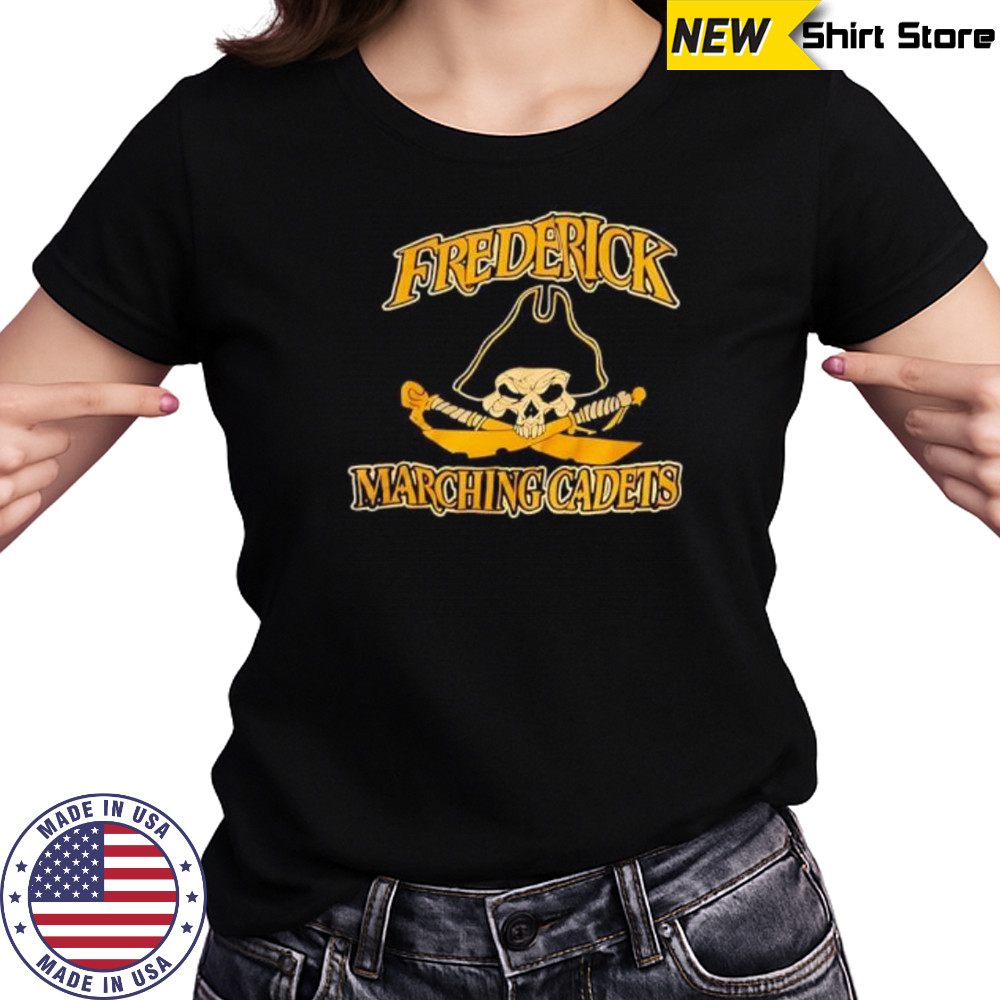 Frederick marching cadets pirate logo shirt Women's T-shirt