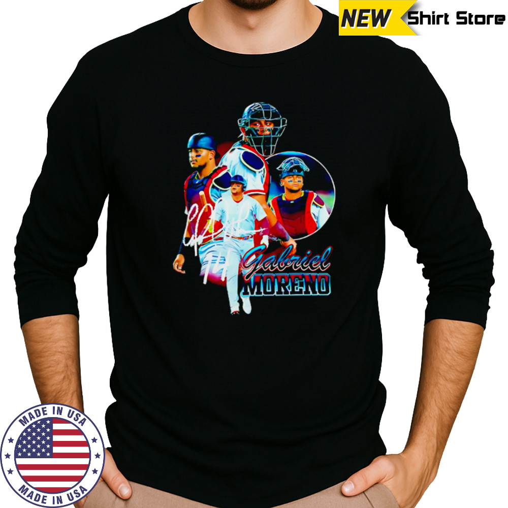 Gabriel Moreno Signature Series Arizona Diamondbacks shirt Long Sleeved