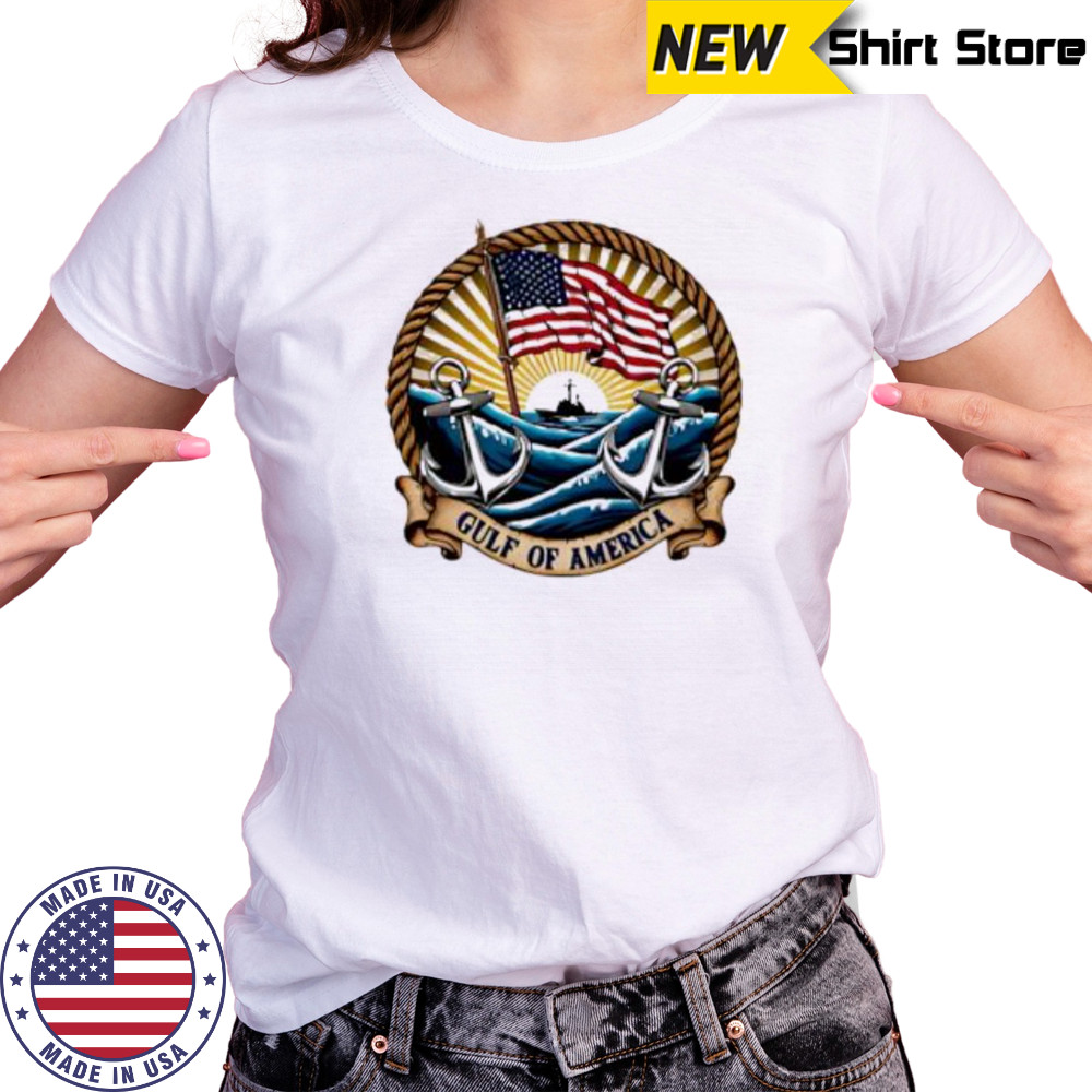 Gulf of America anchor shirt Women's T-shirt