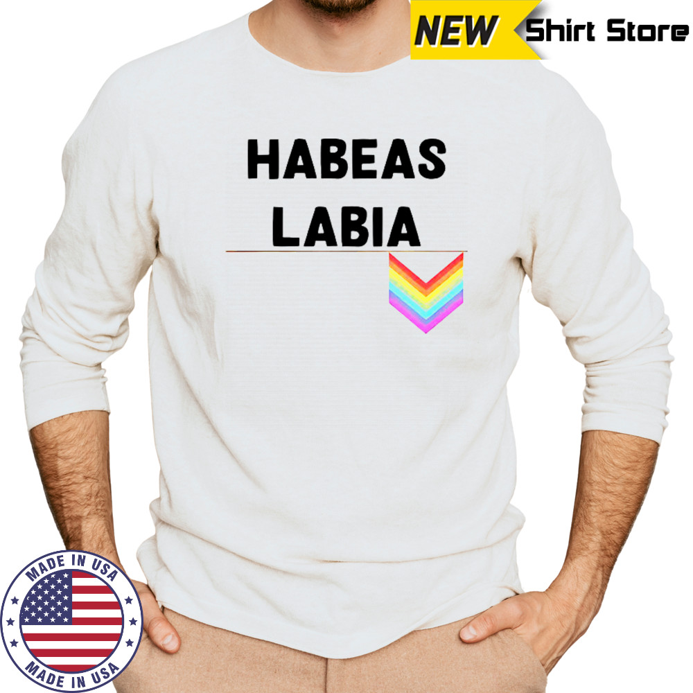 Habeas Labia Pride Logo T-Shirt Long Sleeved