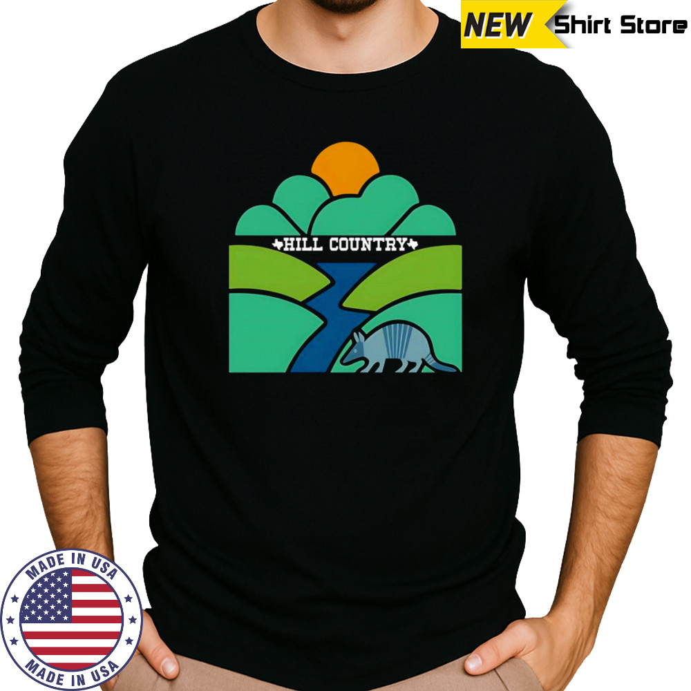 Hill Country Kerr County Texas shirt Long Sleeved