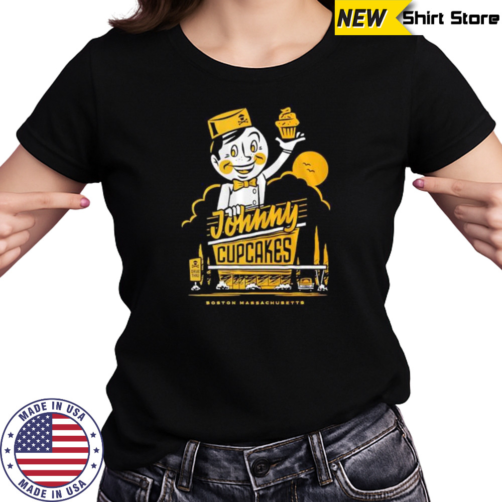 Johnny Cupcakes Boston Massachusetts shirt Women's T-shirt