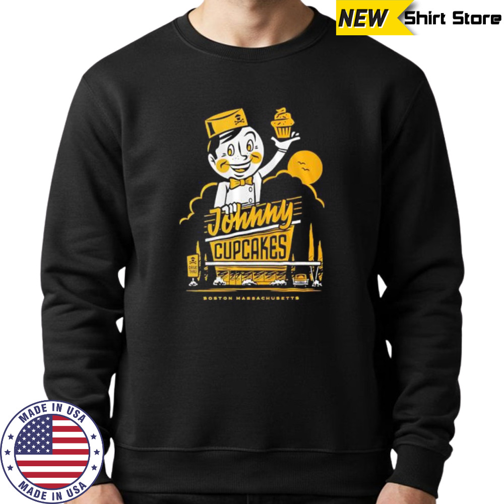 Johnny Cupcakes Boston Massachusetts shirt Sweatshirt
