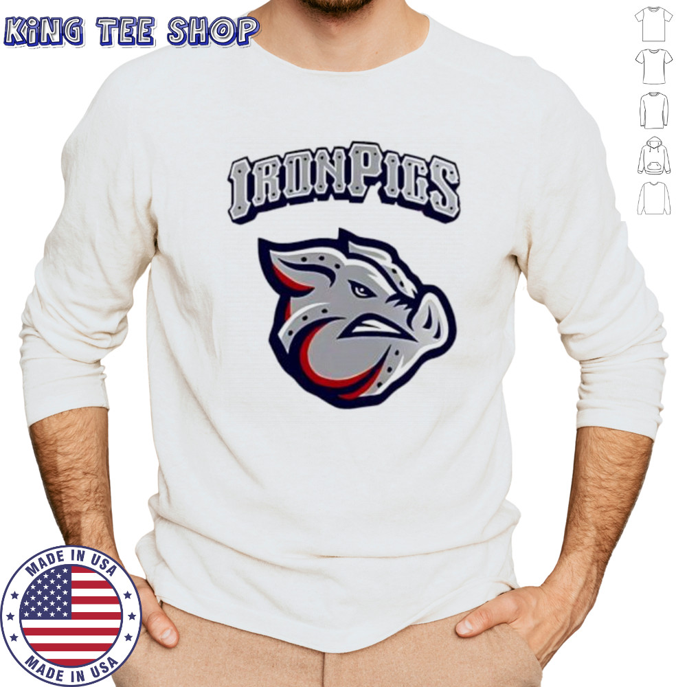 Lehigh Valley IronPigs Baseball mascot shirt Long Sleeved