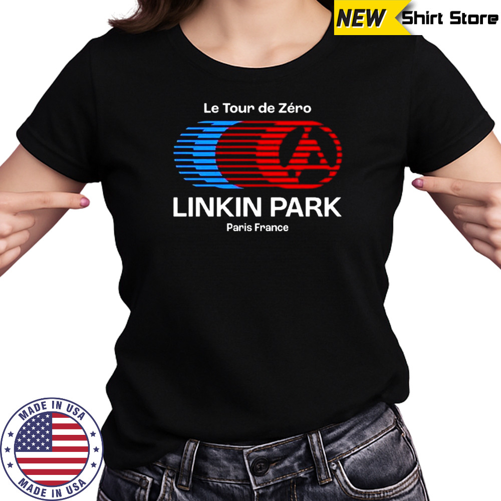 Linkin Park Paris France Le Tour De Zero 2025 Shirt Women's T-shirt