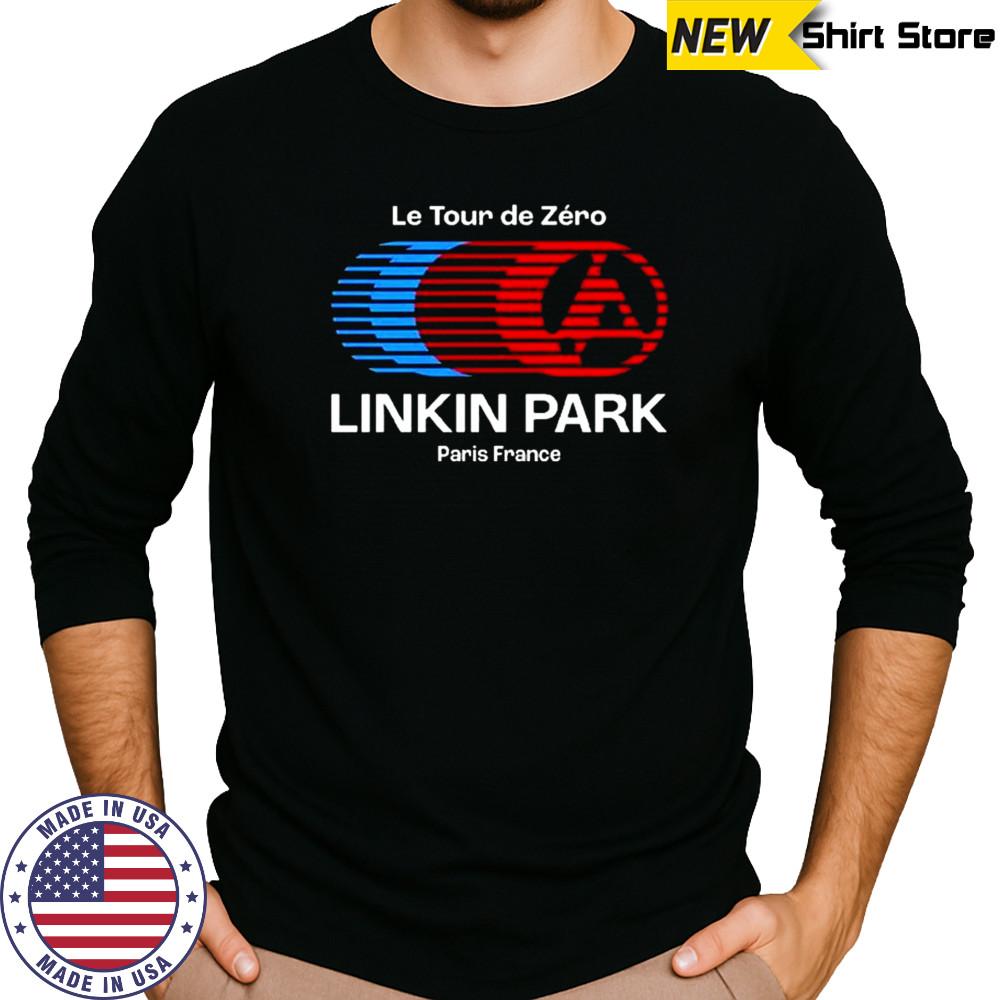 Linkin Park Paris France Le Tour De Zero 2025 Shirt Long Sleeved