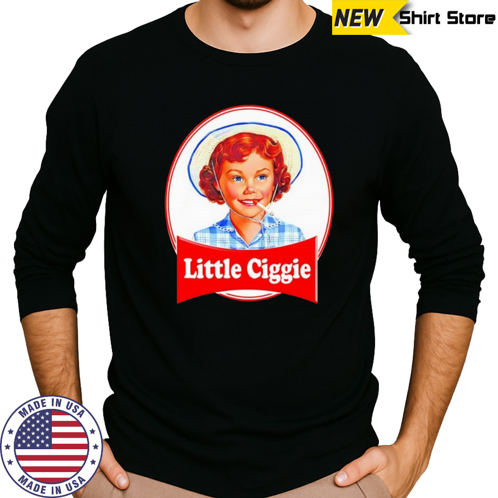 Little Ciggie smoking shirt Long Sleeved