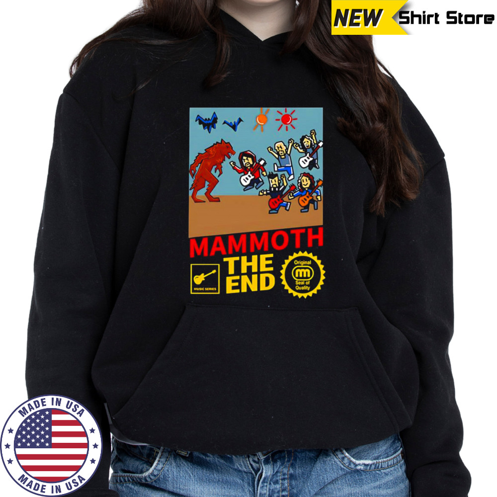 Mammoth the end 8-bit shirt Hoodie