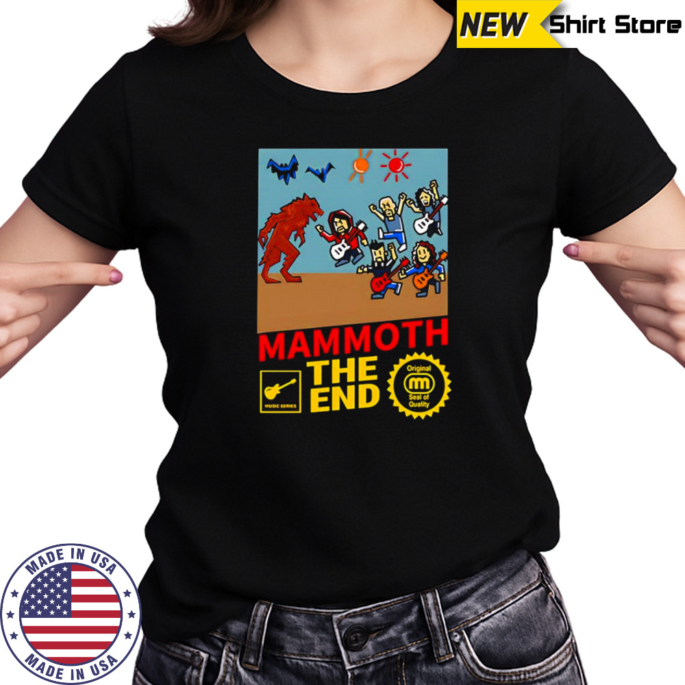 Mammoth the end 8-bit shirt Women's T-shirt